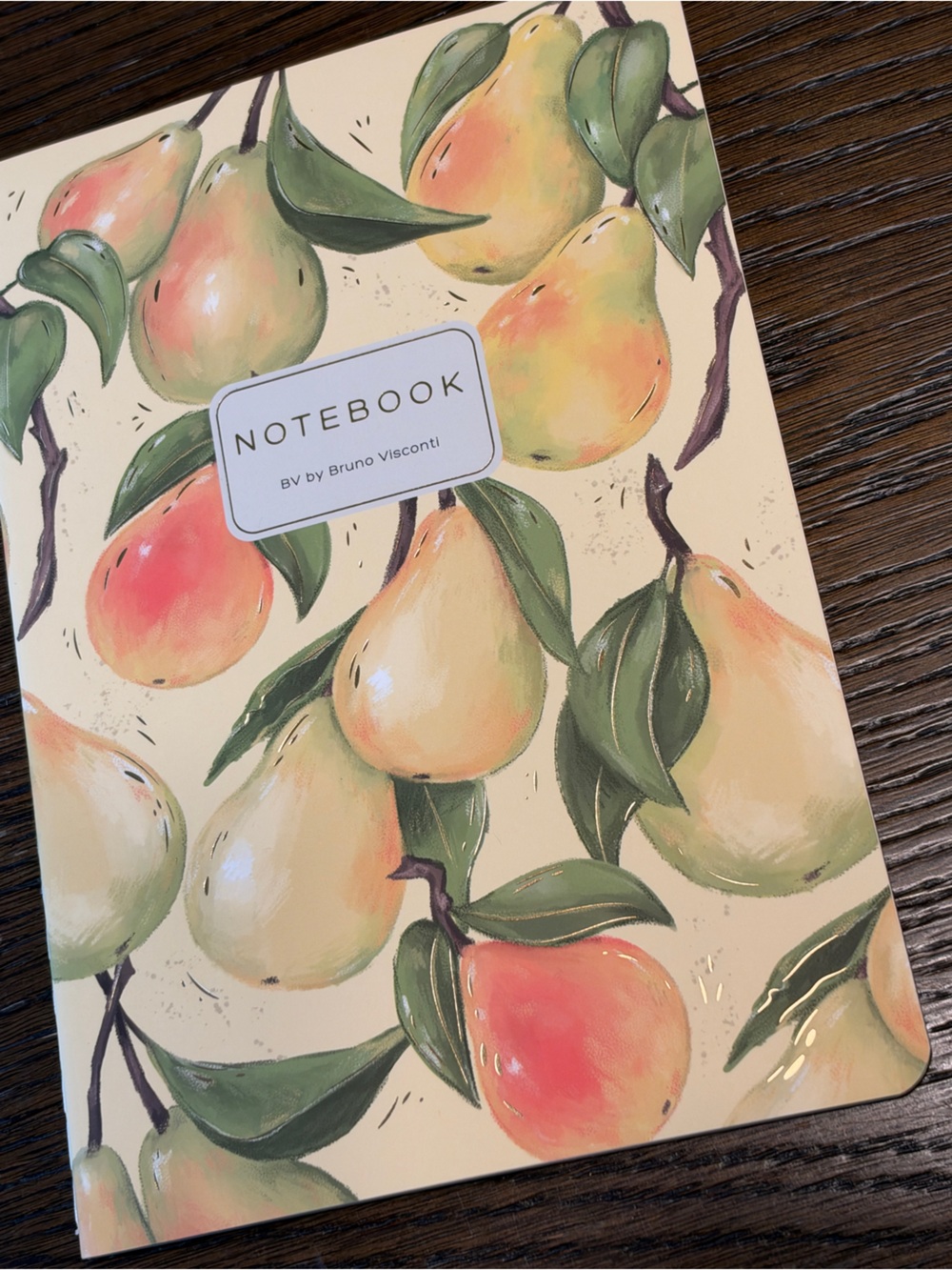 3 for $15 Bruno Visconti Soft Touch Pears on the Tree Floral Journal A5 NEW